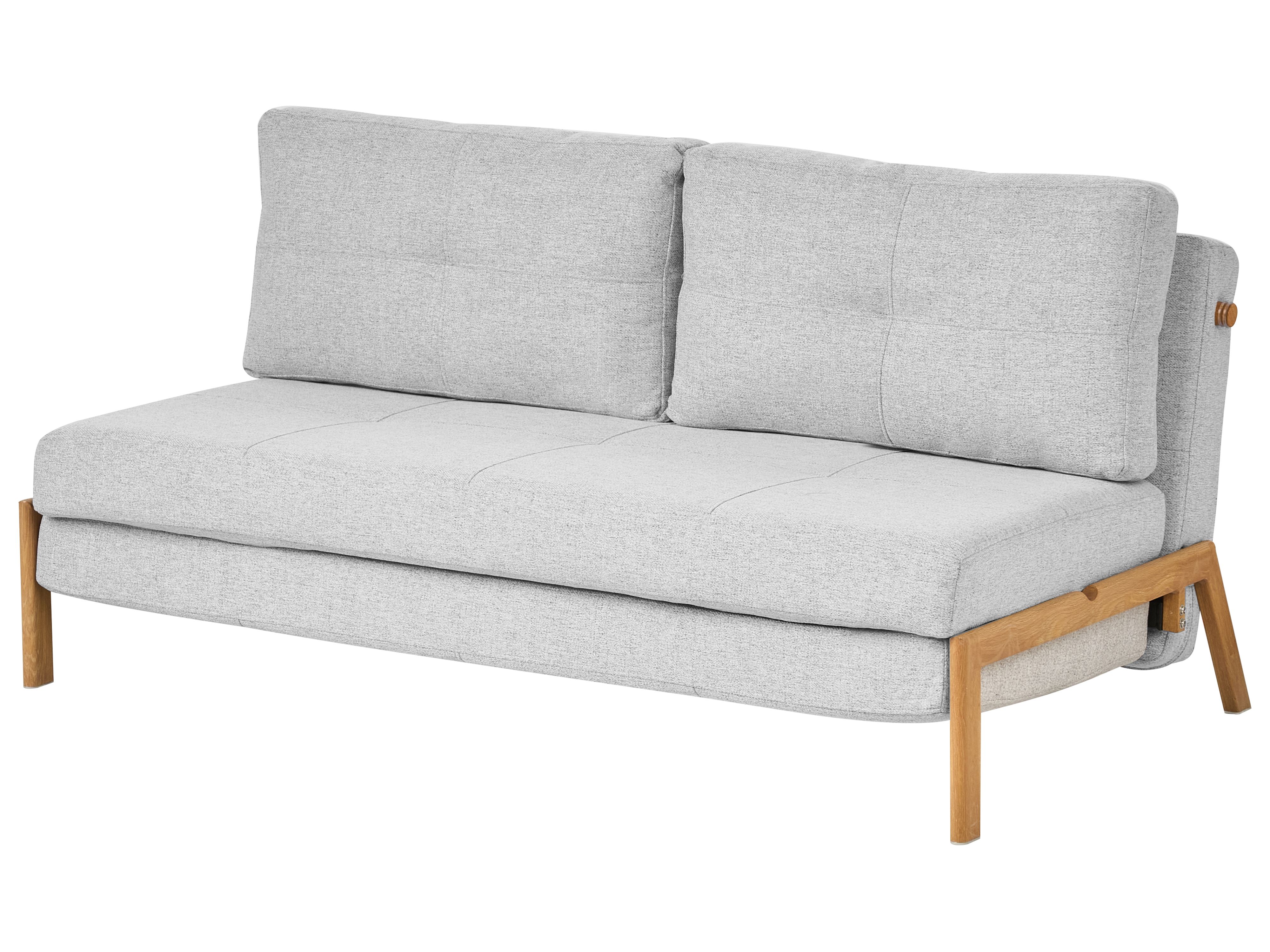 Sofa rozkładana jasnoszara EDLAND