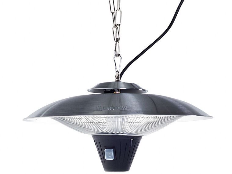 Ceiling Mounted Electric Patio Heater Silver KABA_410973