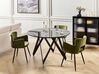 Round Dining Table ⌀ 120 cm Black OXHILL_886338