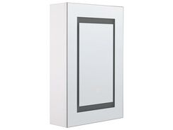 Peilikaappi LED-valo valkoinen 40 x 60 cm MALASPINA Peilikaappi LED-valo valkoinen 40 x 60 cm MALASPINA