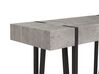 Console Table Concrete Effect with Black ADENA_746981