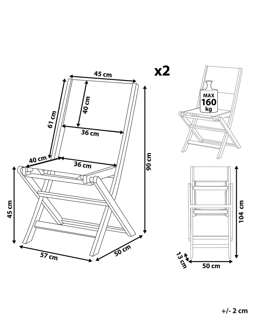 Foldable wooden sale chairs