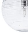 Lampadario a sfera in vetro trasparente MIRNA_693977