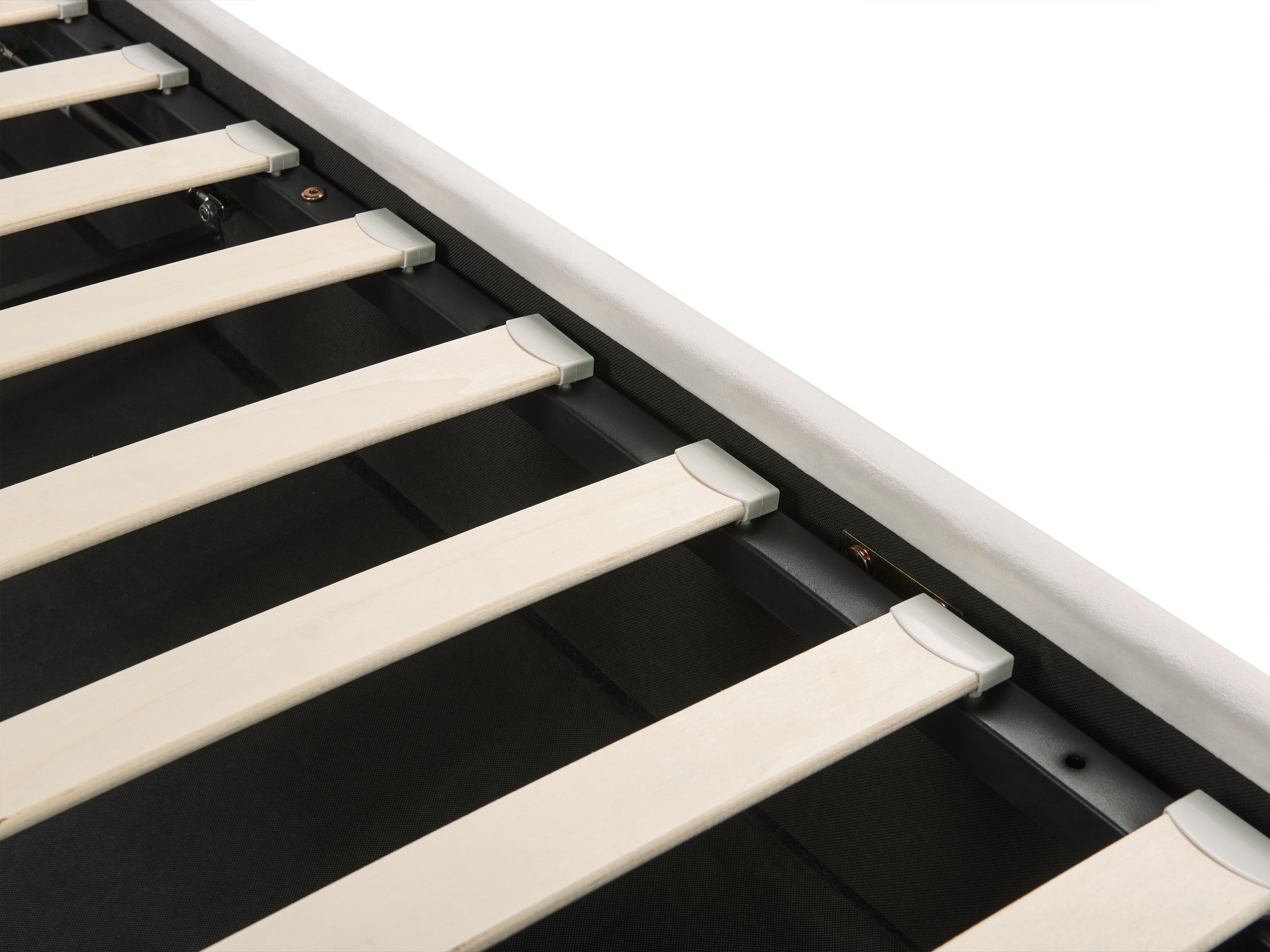 Spannbetttuch Mit Volant - Weißes Bettlaken Mit Rüschen 180x200cm