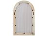 Espelho de parede em madeira branca creme 65 x 107 cm CHANDON_899867
