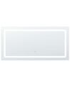 LED Wall Mirror 120 x 60 cm Silver BENOUVILLE_837515