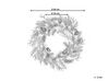 Pre-Lit Christmas Wreath ⌀ 60 cm Green KAMERUN_881179