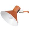 Lampa biurkowa regulowana metalowa pomarańczowa RIMAVA_851207