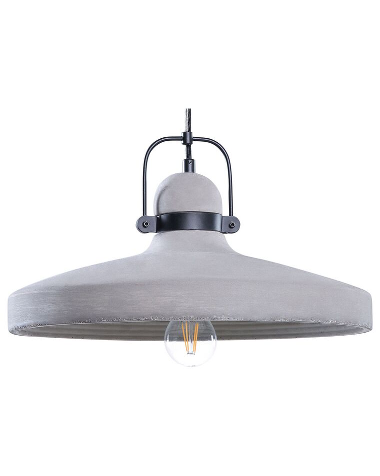 Lampe suspension en béton gris NOATAK_673803