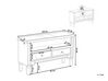 Mirrored TV Stand Silver NICEA_775337