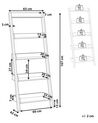 Ladder Shelf Light Wood MOBILE TRIO_821016