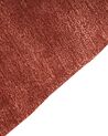 Viskózový koberec 160 x 230 cm tmavě červený TANDO_904035
