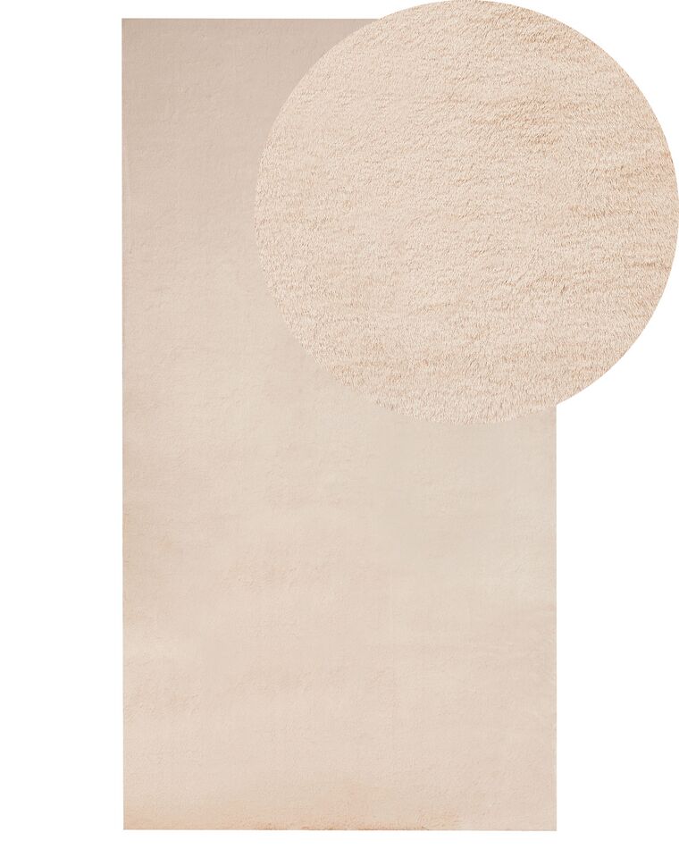 Tappeto beige 80 x 150 cm MIRPUR_858890