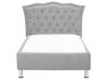 Fabric EU Single Size Bed Grey METZ_799445