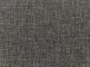 Polsterbett Leinenoptik grau mit Bettkasten hochklappbar 140 x 200 cm ORBEY_906935