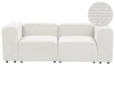 2-Sitzer Sofa Cord cremeweiss FALSTERBO
