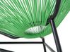 Cadeira de jardim em rattan verde ACAPULCO_687805