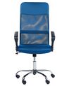 Krzesło biurowe regulowane niebieskie DESIGN_861064