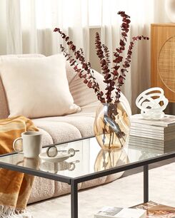 Kukkamaljakko lasi oranssi 20 cm GERAKINI