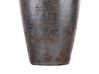 Dekovase Terrakotta dunkelgrau Alterungseffekt 48 cm LORCA_722762