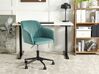 Velvet Desk Chair Green VENICE _868441