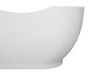 Badewanne freistehend oval weiß 170 x 77 cm BAYLEY_717583