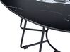 Konferenční stolek s mramorovým efektem černý BERNIE_851337