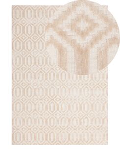 Matto viskoosi beige 140 x 200 cm ADATEPE