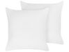 Set of Polyester Bed High Profile Pillow 80 x 80 cm TRIGLAV_882540