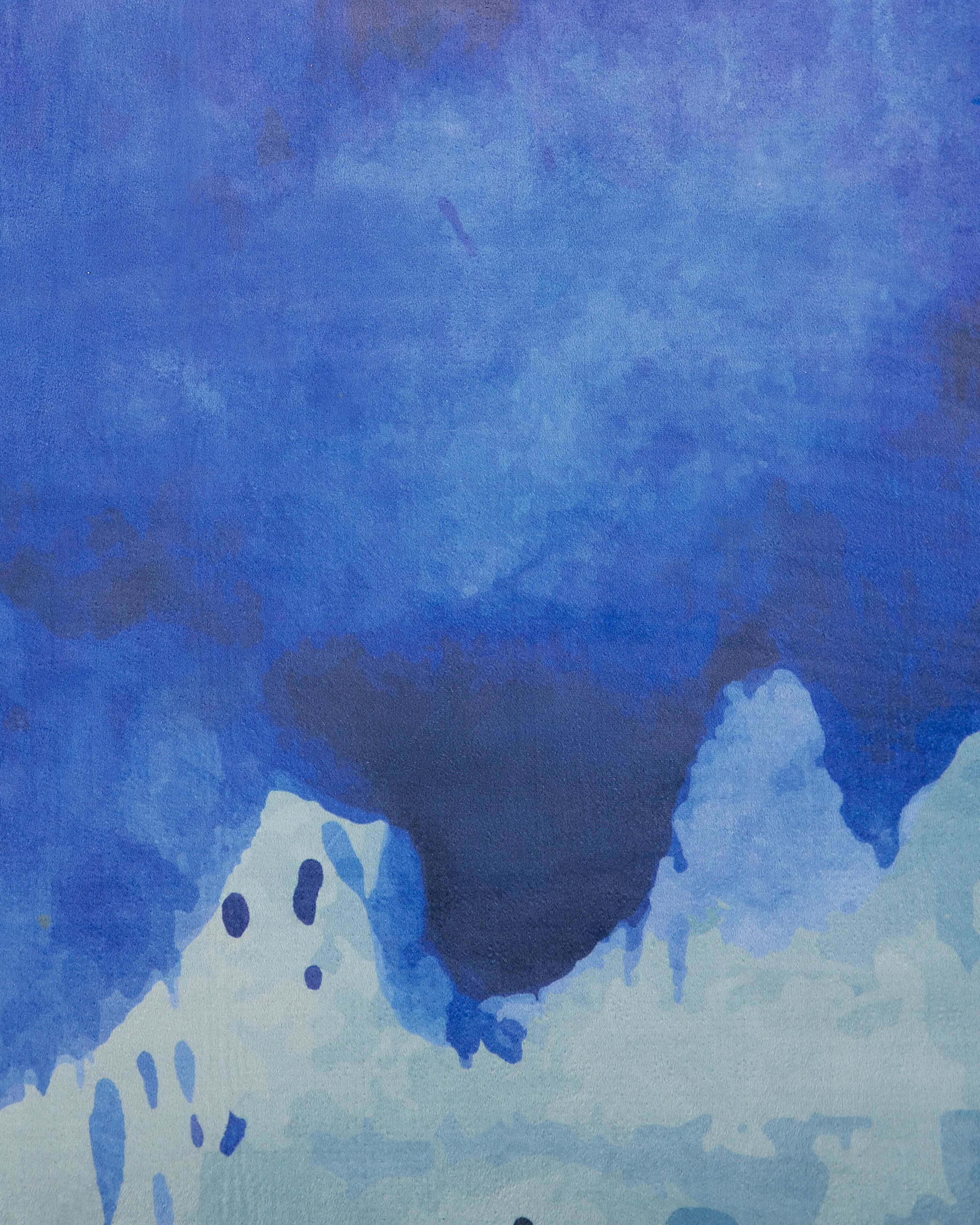 Dywan 160 x 230 cm niebieski ODALAR