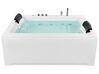 Whirlpool Bath with LED 1830 x 1420 mm White SALAMANCA_919438