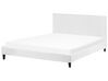 EU Super King Size Bed Frame Cover White for Bed FITOU_777131