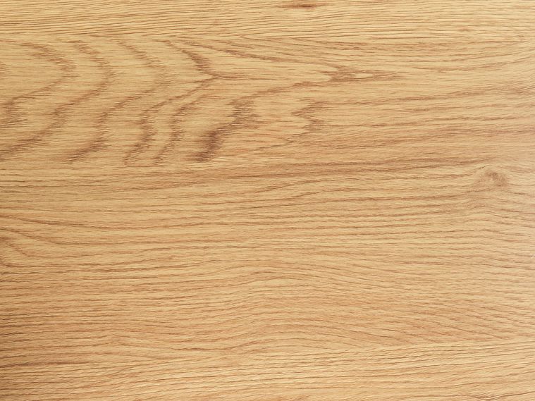 Rundt spisebord ⌀ 100 cm lyst træ BJORKA | Beliani.dk