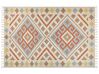 Dywan bawełniany kilim 200 x 300 cm wielokolorowy ATAN_869122