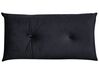 Velvet Sofa Bed Black VESTFOLD_851000