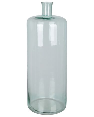 Vaso de vidro azul claro 70 cm PAPADUM
