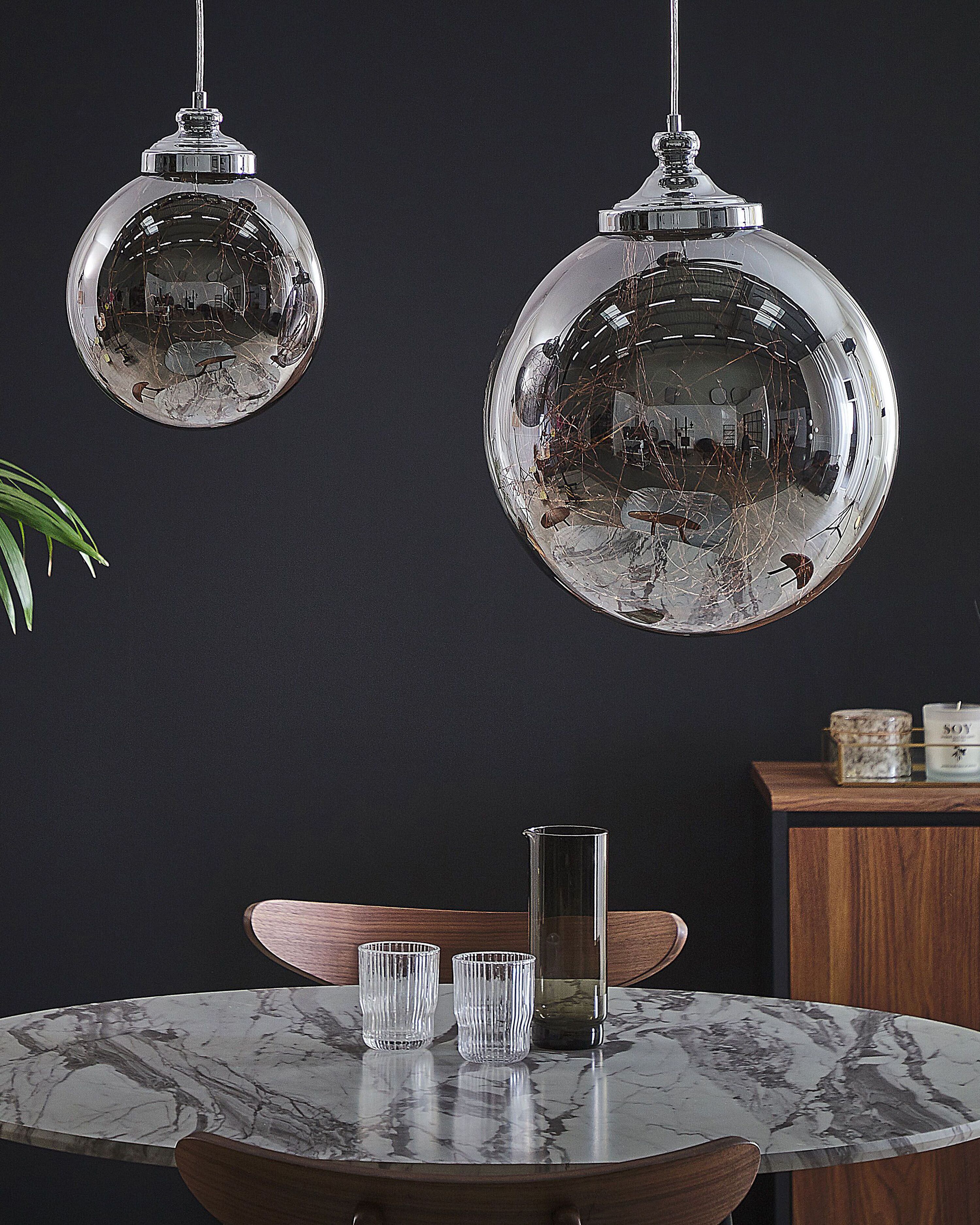 Lampe suspension argenté ISKAR Lampe suspension argenté ISKAR