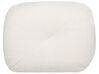 Sofá-cama de 1 lugar em tecido bouclé branco OLDEN_906489
