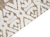 Teppich cremeweiß / beige 160 x 230 cm orientalisches Muster GOGAI_884382