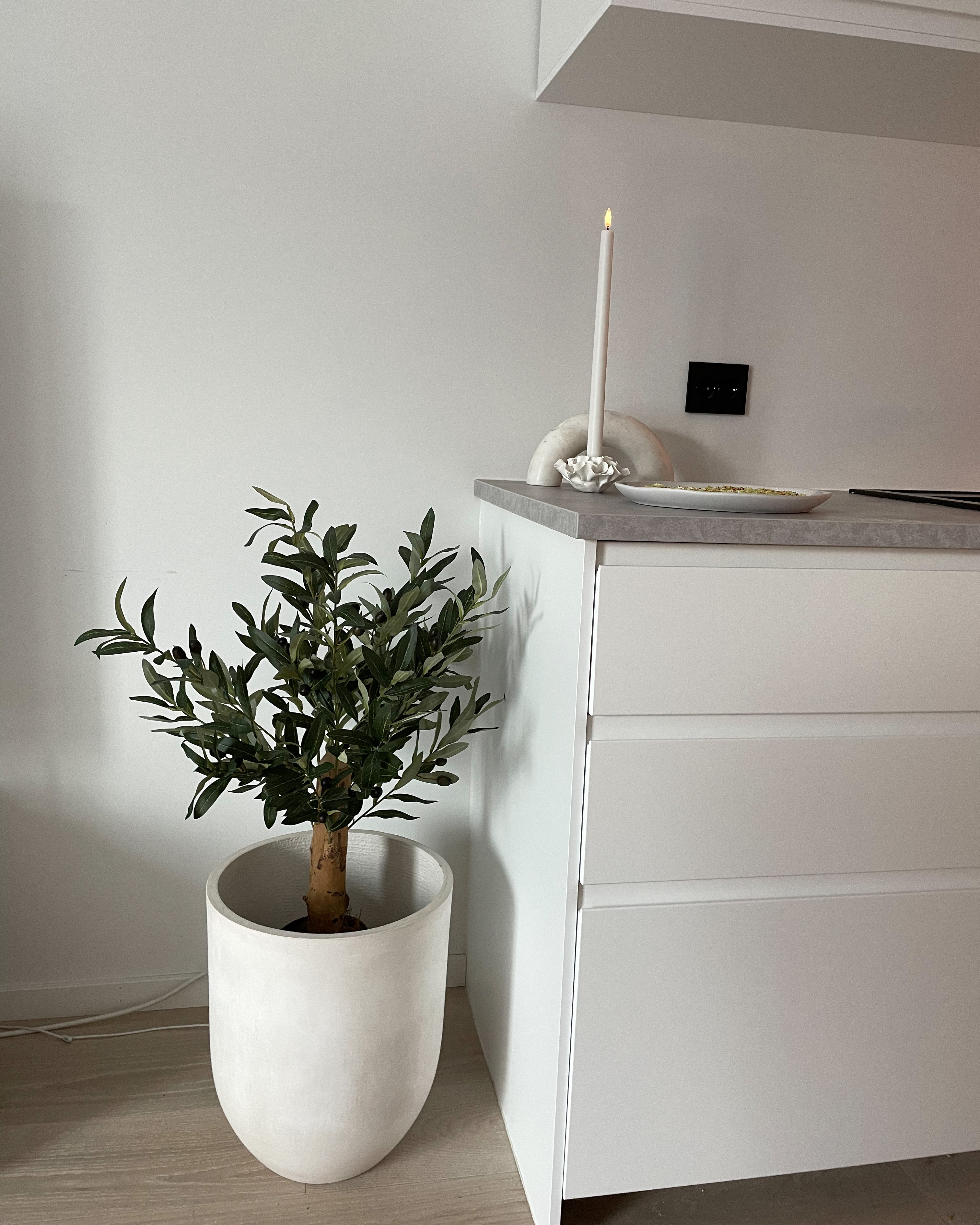 Artificial Potted Plant 77 cm OLIVE TREE_842888