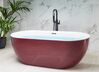 Vasca da bagno freestanding 170 x 80 cm rosso bordeaux CARRERA_806793