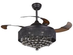 Tuuletinvalaisin musta PEEL Tuuletinvalaisin musta PEEL