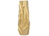 Decoratieve vaas goud steengoed 37 cm ZAFAR_734282