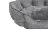 Linen Pet Bed 65 x 50 cm Grey CANDIR_783449
