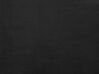 Slaapbank fluweel zwart 90 x 200 cm MARRAY_870857