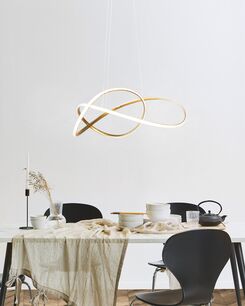 LED-riippuvalaisin metalli kulta TUMEN LED-riippuvalaisin metalli kulta TUMEN