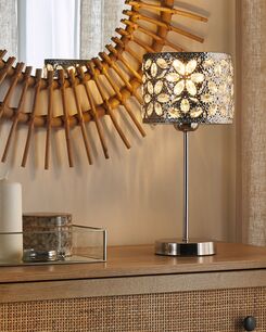 Pöytävalaisin metalli hopea SAJO L Pöytävalaisin metalli hopea SAJO L