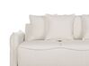 Canapé-lit avec rangement en tissu blanc cassé KRAMA_898296