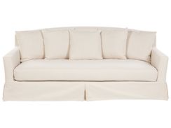 3-istuttava sohva irrotettavilla päällisillä kankainen beige GILJA