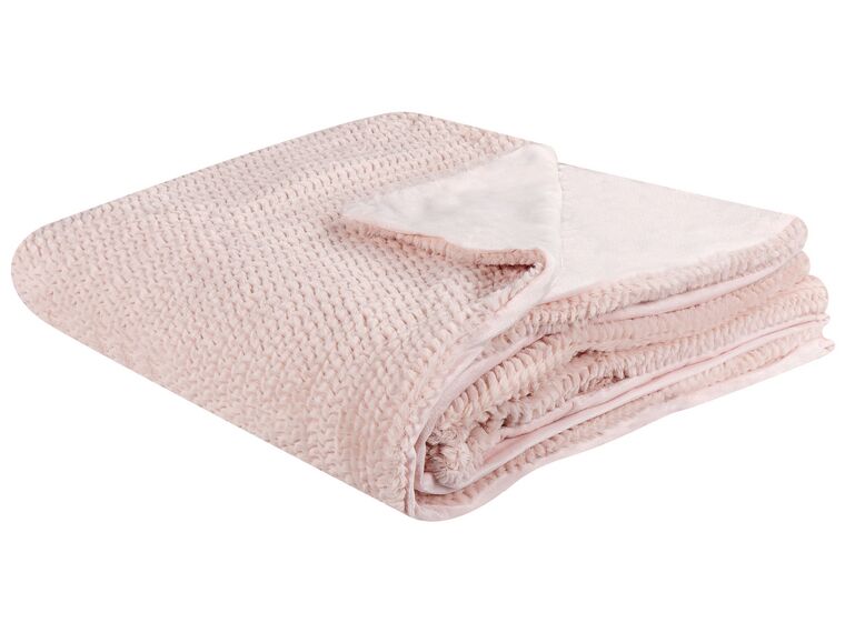 Blanket 200 x 220 cm Pink BJAS_842951